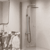 Folding shower screen Hietakari Forma 303 – view 6 Folding shower screen Hietakari Forma 303 – 6