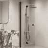 Folding shower screen Hietakari Forma 303 – view 8 Folding shower screen Hietakari Forma 303 – 8
