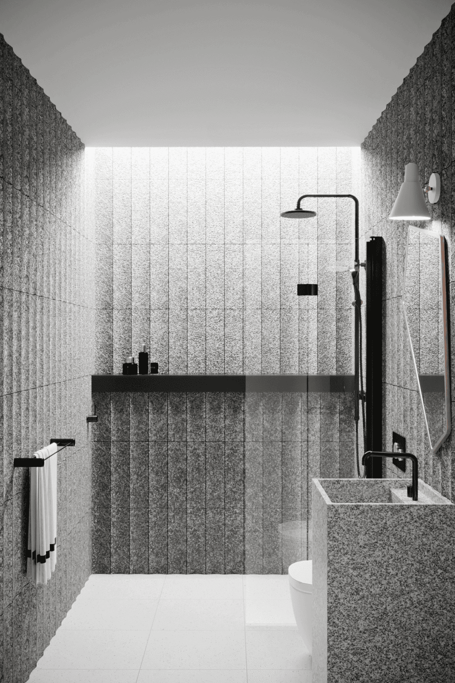 Folding shower screen Hietakari Infinia 213 – view 5 Folding shower screen Hietakari Infinia 213 – 5