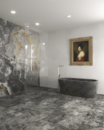 Walk-in shower screen Hietakari Vetro 559, chrome fittings, clear glass