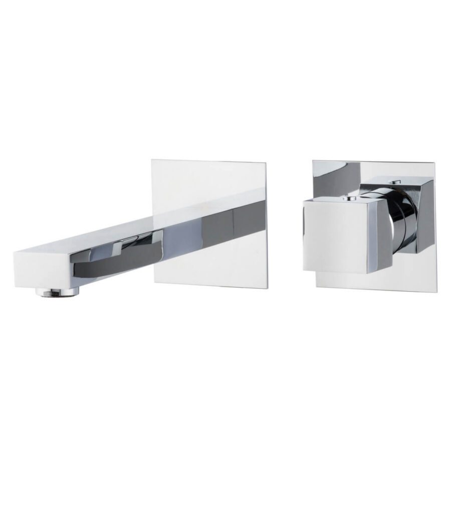 Wall-mounted basin mixer Emmevi Gea 26155, separate rosettes