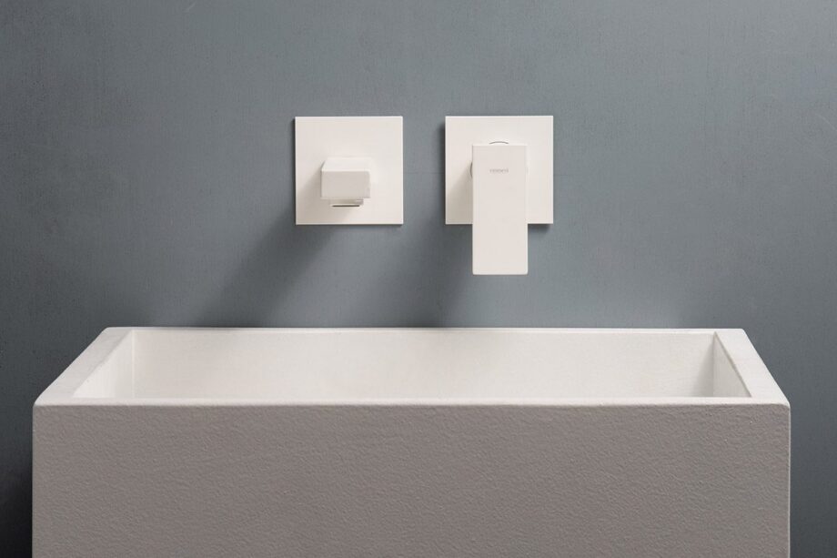Wall-mounted basin mixer Emmevi Gea 26155, separate rosettes – 4