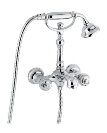 Wall-mounted bath mixer Emmevi The One Cloe 98011