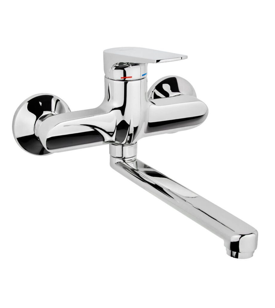 Wall-mounted kitchen mixer Emmevi Nicla 89005, chrome Wall-mounted kitchen mixer Emmevi Nicla 89005