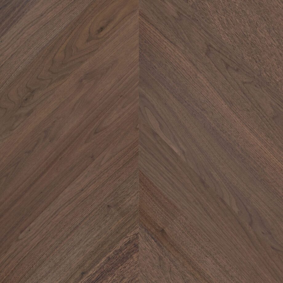Walnut Chevron Parquet Esta Nova Eco AB extra matt lacquered Walnut Chevron Parquet Esta Nova Eco AB extra matt lacquered