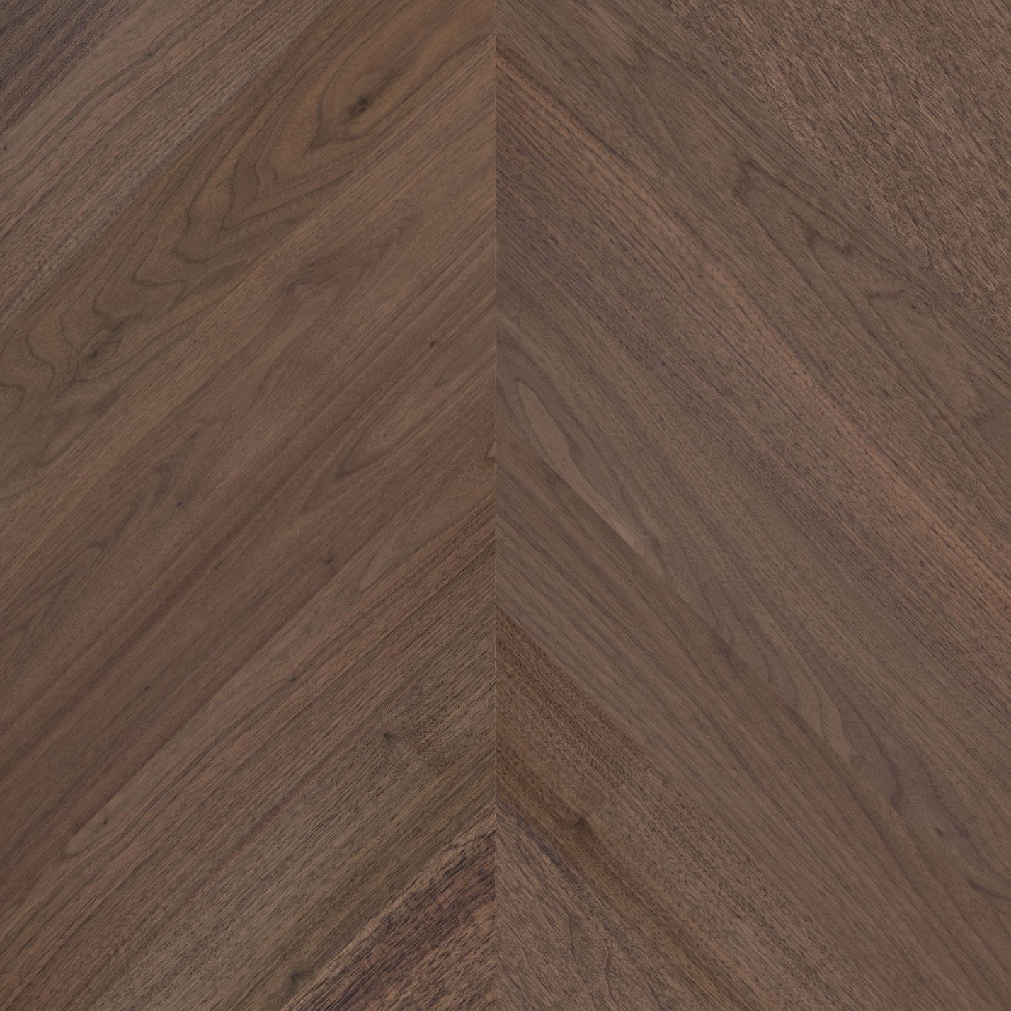 Walnut Chevron Parquet Esta Nova Eco AB extra matt lacquered