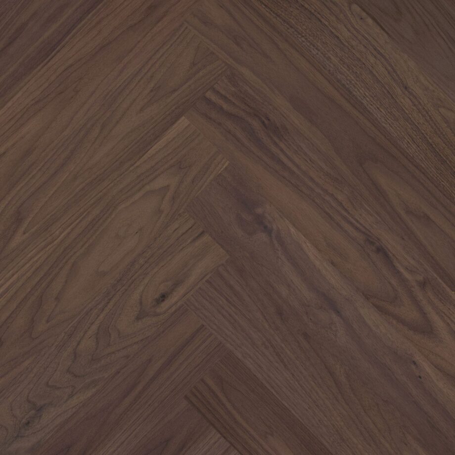 Walnut Herringbone Parquet Esta Nova Eco AB extra matt lacquered Walnut Herringbone Parquet Esta Nova Eco AB extra matt lacquered