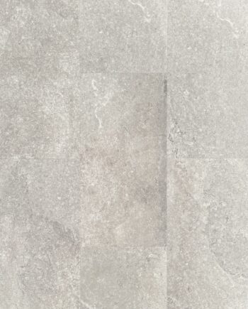 Waterproof SPC vinyl tile Grey Sandstone, 30.5x61 cm, 5.5 mm, with integrated underlay