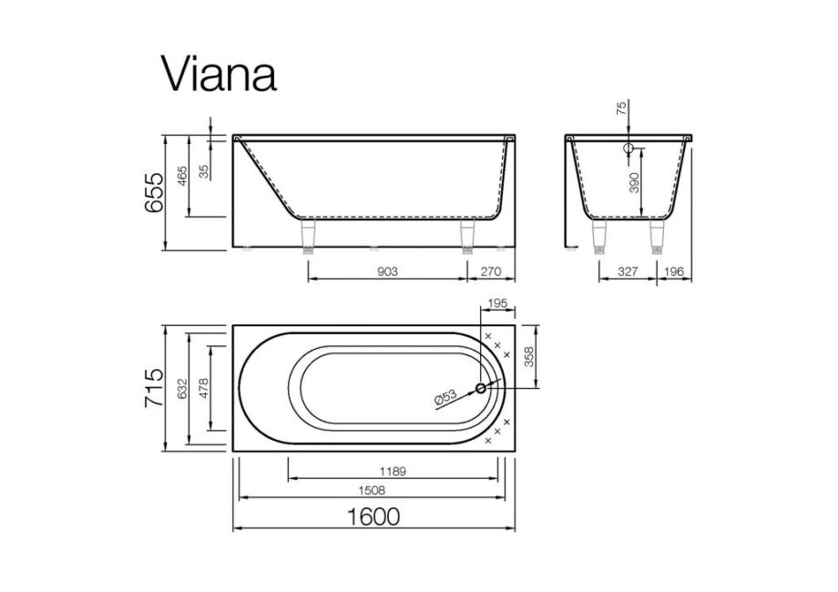 Bath Vispool Viana