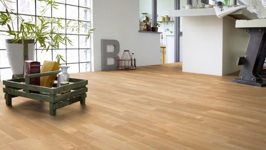 Parquet Tarkett, Pure, Birch TreS, 3-strip, Proteco Lacquer