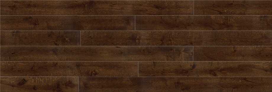 Parquet Oak, Grande Marsala, 1-strip, beveled, brushed, stained, matt lacquer