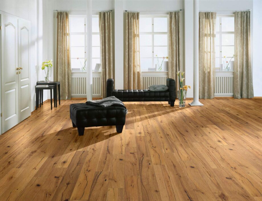 Parquet Oak Classic, 1-strip, brushed, oiled