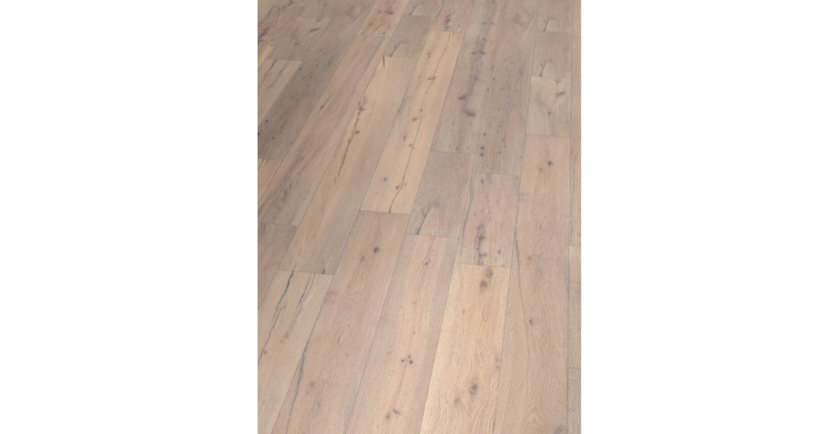 Parquet Oak Classic, 1-strip, brushed, white oiled