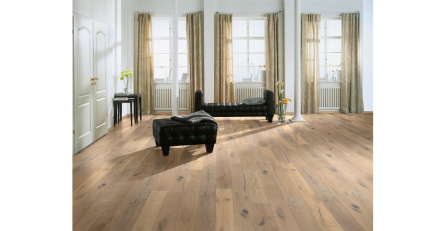 Parquet Oak Classic, 1-strip, brushed, invisible oiled