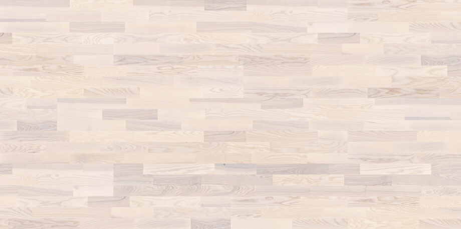 Parquet Ash, Molti Severn, 3-strip, stained, matt lacquer