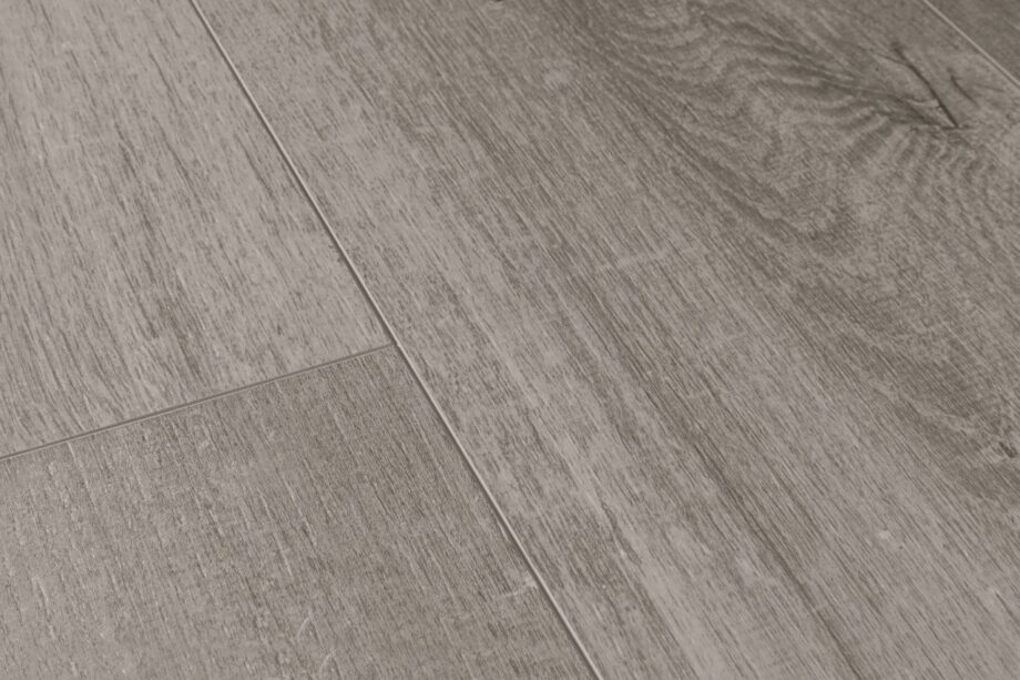 LVT Vinyl QUICK STEP, Pulse Click Plus, Cotton Oak Cozy Grey, beveled