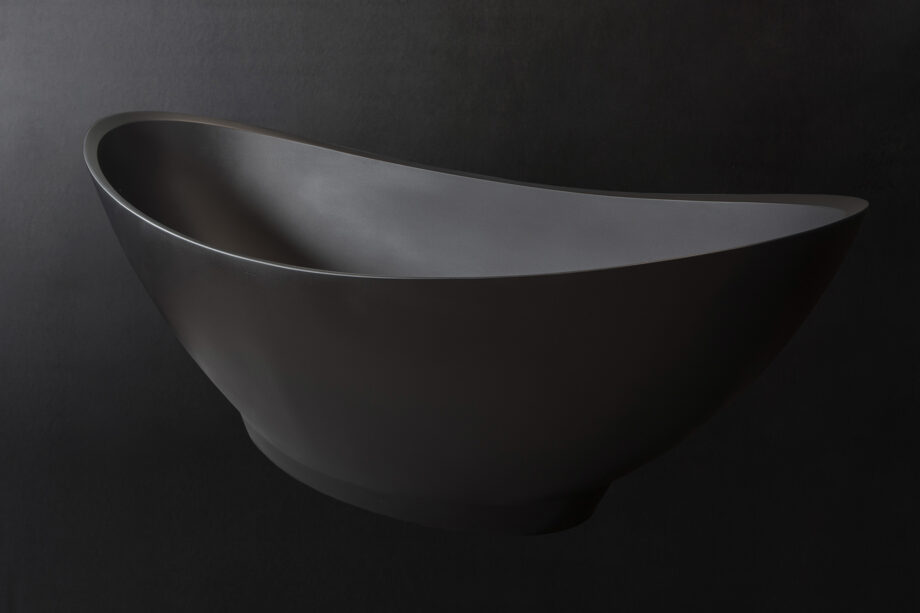 Bathtub PAA FELICE matt silkstone graphite