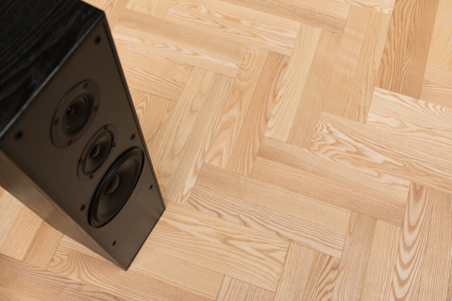 Herringbone parquet ash natur, beveled 4 sides, oiled