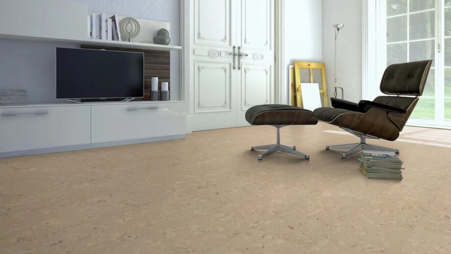 Cork floor Granorte Naturtrend Marmor Cream