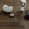 Herringbone parquet oak, Tarkett, Segno Oak Old Brown, brushed, beveled, hardwax oil, left modular – 5