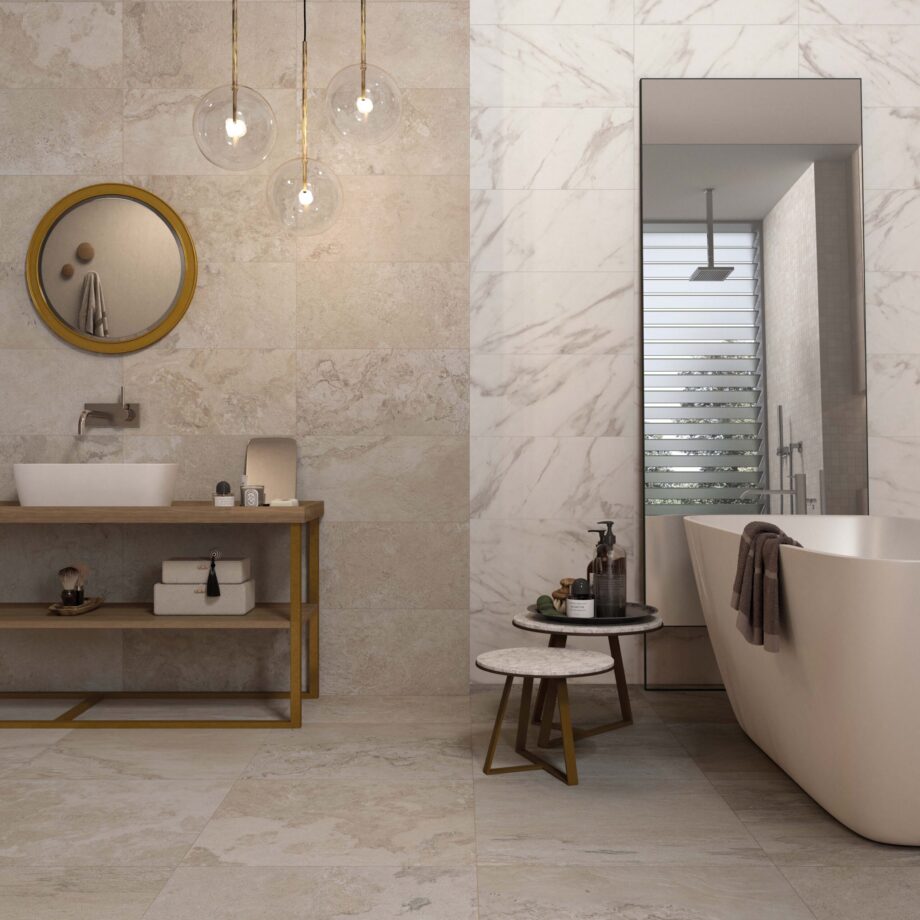 Ceramic tiles ABK Alpes Raw Sand 60x60cm – view 7 Ceramic tiles ABK Alpes Raw Sand 60x60cm – 7