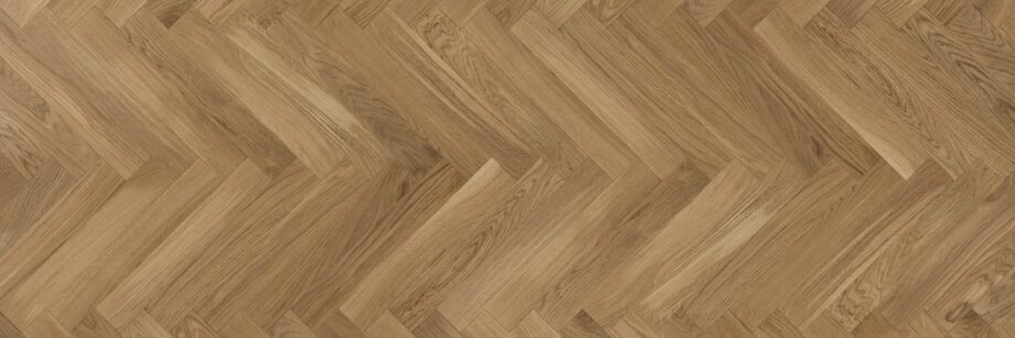 Liistparkett / kalasaba parkett tamm natur, 4 küljest faasitud, õlitatud – vaade 2 Strip parquet / herringbone parquet oak natur, beveled 4 sides, oiled – 2