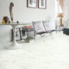 LVT Vinyl QUICK STEP, Ambient Click Plus, Marble Carrara White, beveled – 4