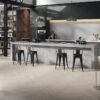 Parquet Oak, Cappuccino, 1-strip, beveled, brushed, stained, matt lacquer, herringbone, click – 2