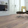 Parquet Oak Classic, 1-strip, brushed, white oiled