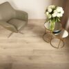 Parquet Oak, Grande Biscuits, 1-strip, beveled, brushed, stained, natural oil – 2