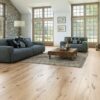 Parquet Oak, Grande Ivory, 1-strip, beveled, brushed, stained, natural oil – 2