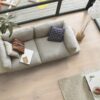Parquet Meister Limed off-white oak lively, 1-strip, brushed, matt lacquered PD400 – 2