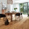 Parquet Meister Lindura Authentic oak 320mm, brushed, 1-strip, naturally oiled – 3