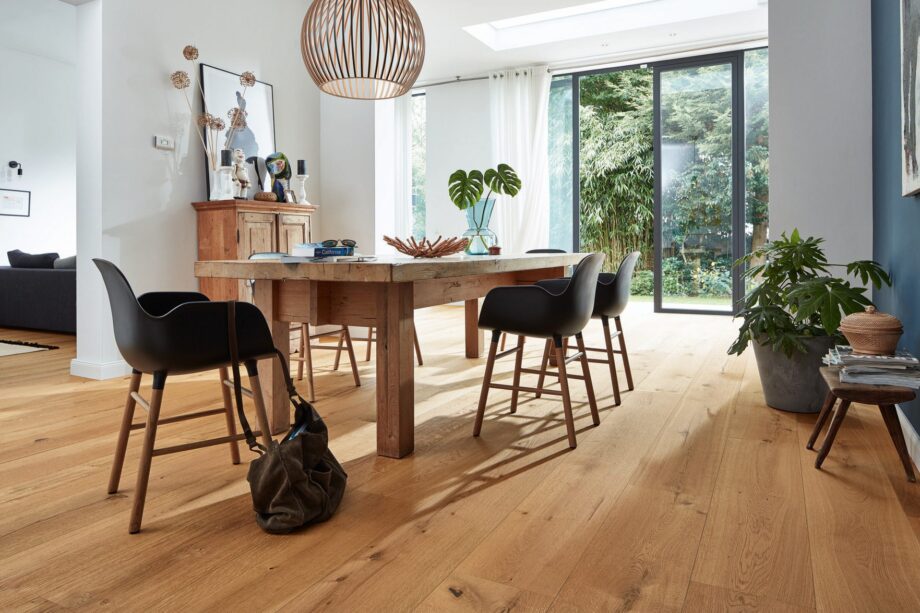 Parquet Meister Lindura Authentic oak 320mm, brushed, 1-strip, naturally oiled – 3