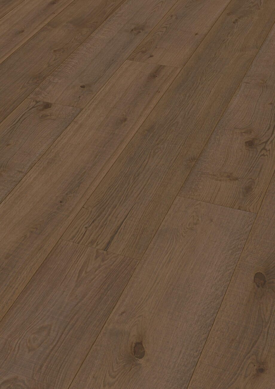 Parquet Meister Lindura Olive grey Authentic oak, vintage structure brushed, 1-strip, naturally oiled – 2