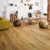 Parquet Oak, Piccolo Lager, 1-strip, beveled, brushed, UV hardened oil – 2