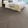 Parquet Oak, ter Hürne, herringbone, Oak basalt brown, brushed, beveled, extra matt lacquered – 5