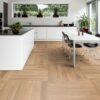Parquet Oak, ter Hürne, Oak light beige, brushed, beveled, natural oil-treated – 4