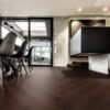 Parquet Oak, ter Hürne, herringbone, Oak red brown, brushed, beveled, extra matt lacquered – 3