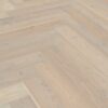 Parquet Oak, ter Hürne, Oak sand grey, herringbone, brushed, beveled, natural oil-treated – 2