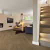 Parquet Oak, ter Hürne, Oak terra brown, herringbone, brushed, beveled, natural oil-treated – 3