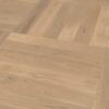 Parquet Oak, ter Hürne, Oak unfinished effect, brushed, beveled, extra matt lacquered – 2