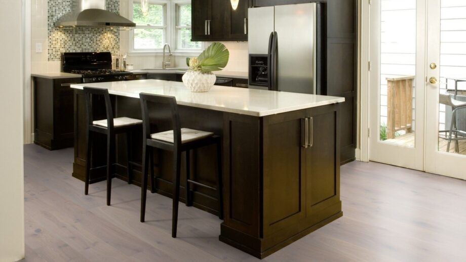 Parquet Tarkett, Heritage, Oak Urban Grey, brushed, 2 sides beveled, 1-strip, Proteco Hardwax Oil – 2