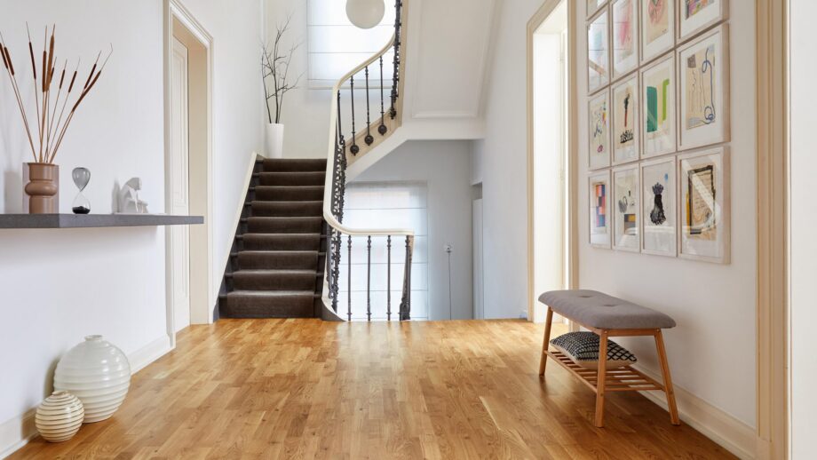Parquet Tarkett, Pure, Oak Rustic TreS, 3-strip, Proteco Lacquer – 4