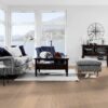Parquet Tarkett, Shade, Oak Cream White Plank XT, 1-strip, 2 sides bevelled, brushed, stained, Proteco Natura mat lacquer – 4