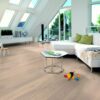 Parquet Tarkett, Shade, Oak Satin White Plank, 1-strip, 2 sides bevelled, Proteco Hardwax Oil – 2