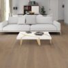 Parquet Tarkett, Shade, Oak Soft Grey Plank, 1-strip, 2 sides bevelled, brushed, stained, Proteco Natura mat lacquer – 2