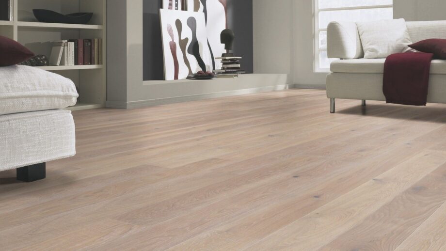 Parquet Tarkett, Vintage, Oak Uppsala, brushed, 2 sides beveled, 1-strip, partial saw marks, Proteco Hardwax Oil – 5