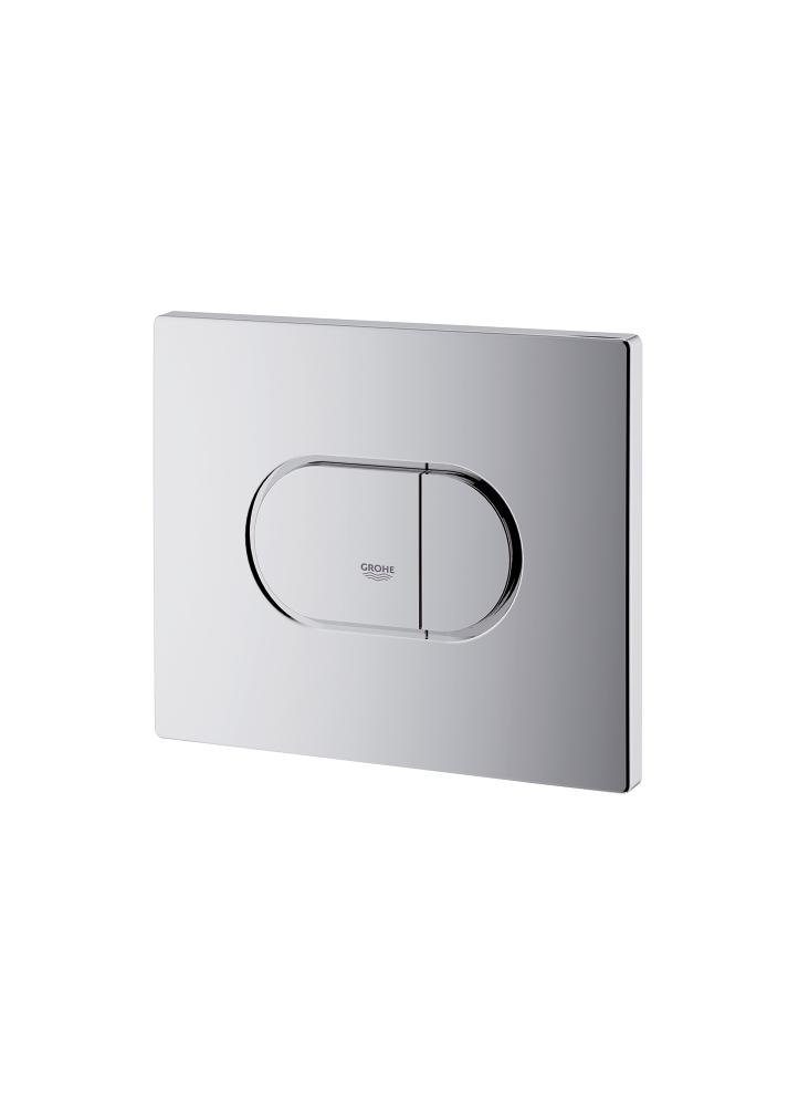 Toilet flush plate, for horizontal installation, Grohe Arena Cosmopolitan, chrome – 2