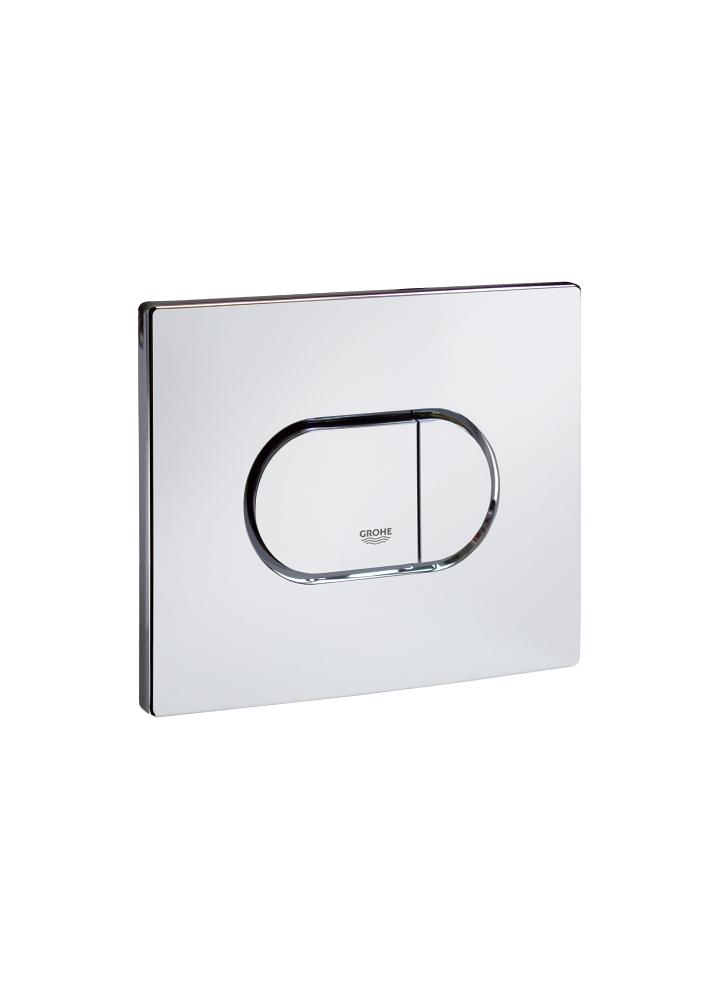 Toilet flush plate, for horizontal installation, Grohe Arena Cosmopolitan, chrome – 3